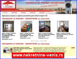 Real estate, Serbia, www.nekretnine-venis.rs