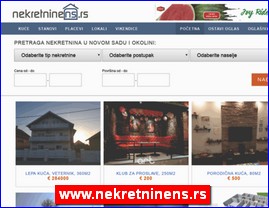 Real estate, Serbia, www.nekretninens.rs