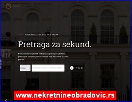 Real estate, Serbia, www.nekretnineobradovic.rs