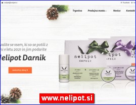 Cosmetics, cosmetic products, www.nelipot.si