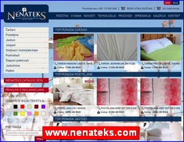 Bedding, textiles, www.nenateks.com