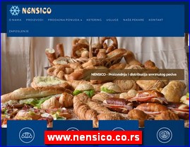 Bakeries, bread, pastries, www.nensico.co.rs