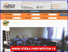 Real estate, Serbia, www.nidax-nekretnine.rs