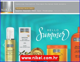 Cosmetics, cosmetic products, www.nikel.com.hr