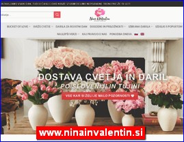 Flowers, florists, horticulture, www.ninainvalentin.si