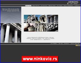 Lawyers, law offices, www.ninkovic.rs