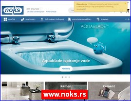 Sanitarije, vodooprema, www.noks.rs