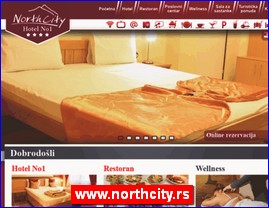 Hoteli, moteli, hosteli,  apartmani, smeštaj, www.northcity.rs