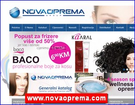 Frizeri, saloni lepote, kozmetiki saloni, www.novaoprema.com