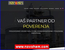 Chemistry, chemical industry, www.novohem.com
