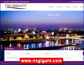 Real estate, Serbia, www.nsgigant.com