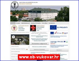 Clinics, doctors, hospitals, spas, laboratories, www.ob-vukovar.hr