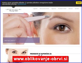 Cosmetics, cosmetic products, www.oblikovanje-obrvi.si