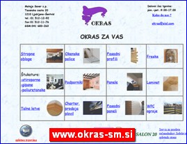 Floor coverings, parquet, carpets, www.okras-sm.si