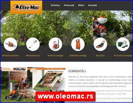 Agricultural machines, mechanization, tools, www.oleomac.rs