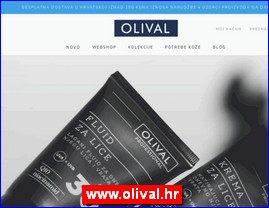 Cosmetics, cosmetic products, www.olival.hr