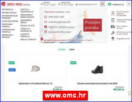 Medicinski aparati, ureaji, pomagala, medicinski materijal, oprema, www.omc.hr