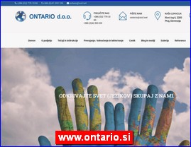 Foreign language schools, www.ontario.si