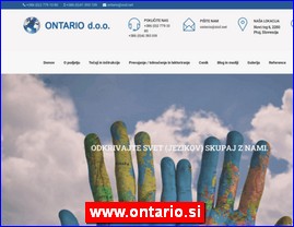 kole stranih jezika, www.ontario.si