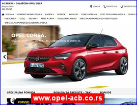 Car sales, www.opel-acb.co.rs