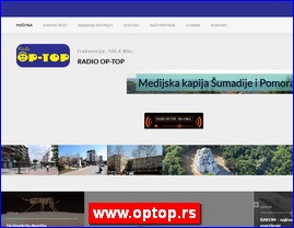 Radio stations, www.optop.rs