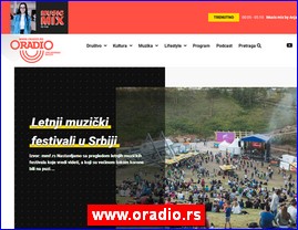 Radio stations, www.oradio.rs
