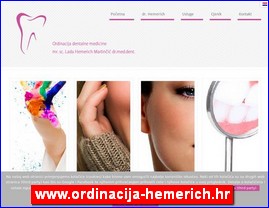 Stomatološke ordinacije, stomatolozi, zubari, www.ordinacija-hemerich.hr