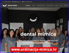 Stomatološke ordinacije, stomatolozi, zubari, www.ordinacija-mimica.hr