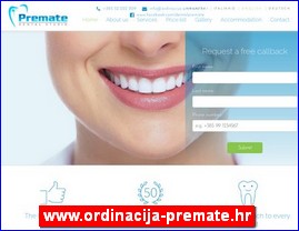 Stomatološke ordinacije, stomatolozi, zubari, www.ordinacija-premate.hr