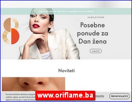 Cosmetics, cosmetic products, www.oriflame.ba