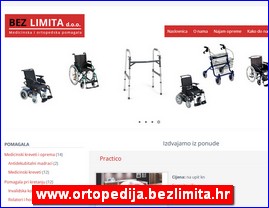 Medicinski aparati, ureaji, pomagala, medicinski materijal, oprema, www.ortopedija.bezlimita.hr