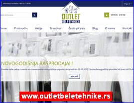 Bela tehnika, ve maine, friideri, kuni aparati, www.outletbeletehnike.rs