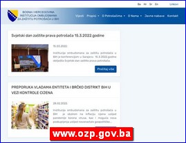 Supermarkets, trade, www.ozp.gov.ba