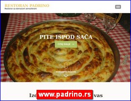 Pizza, pizzerias, pancake houses, www.padrino.rs