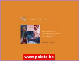 Picture galleries, painters, studios, painting, www.paleta.ba