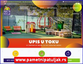 Kindergartens, nurseries, www.pametnipatuljak.rs