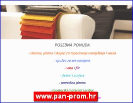 Bedding, textiles, www.pan-prom.hr