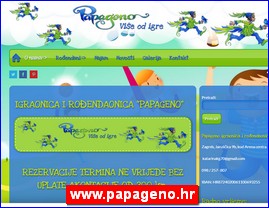 Playrooms, maternity rooms, www.papageno.hr