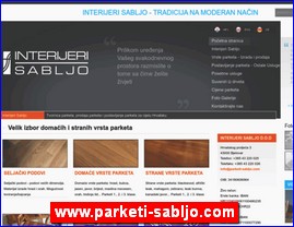 Floor coverings, parquet, carpets, www.parketi-sabljo.com