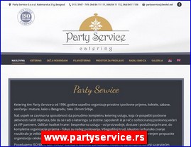 Catering, organization of celebrations, organization of weddings, www.partyservice.rs