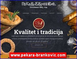 Bakeries, bread, pastries, www.pekara-brankovic.com