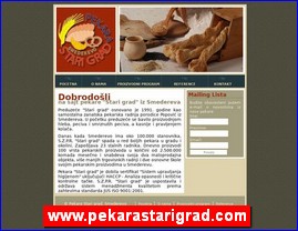 Bakeries, bread, pastries, www.pekarastarigrad.com
