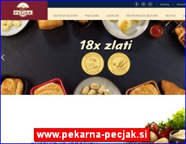 Bakeries, bread, pastries, www.pekarna-pecjak.si