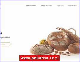 Bakeries, bread, pastries, www.pekarna-rz.si