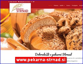 Bakeries, bread, pastries, www.pekarna-strnad.si