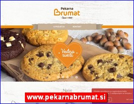Bakeries, bread, pastries, www.pekarnabrumat.si