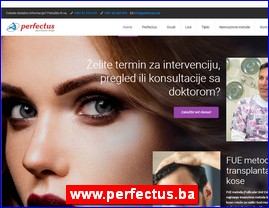 Frizeri, saloni lepote, kozmetiki saloni, www.perfectus.ba