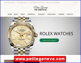 Jewelers, gold, jewelry, watches, www.petitegeneve.com