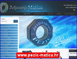 Sanitarije, vodooprema, www.pezic-matica.hr