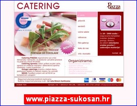 Ketering, catering, organizacija proslava, organizacija venčanja, www.piazza-sukosan.hr